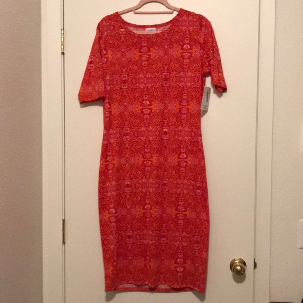 Lularoe Julia dress.